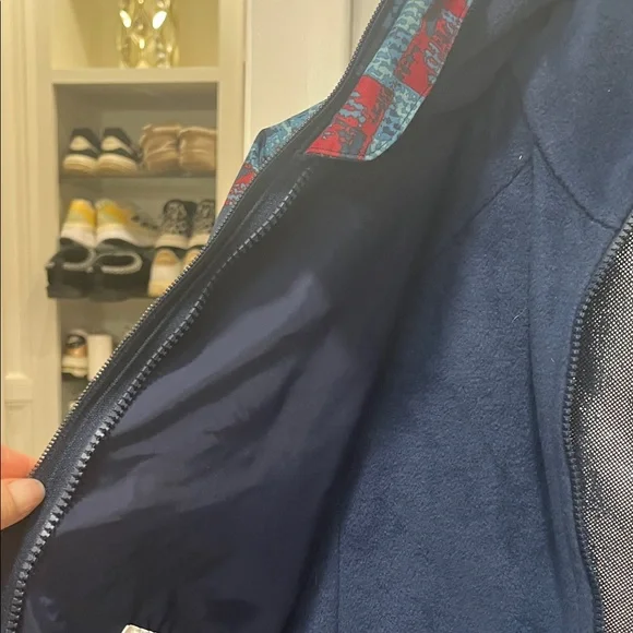 Columbia Kids' Vibrant Blue and Red Puffer Jacket - Picture 6 of 9